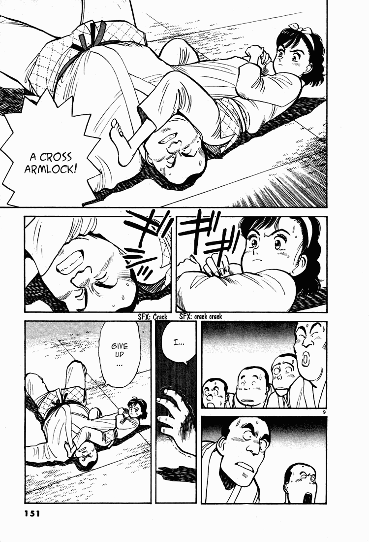 Yawara! Chapter 8.2 page 9 - Chapter 8 v2 : The Deadly Reviving Skill
