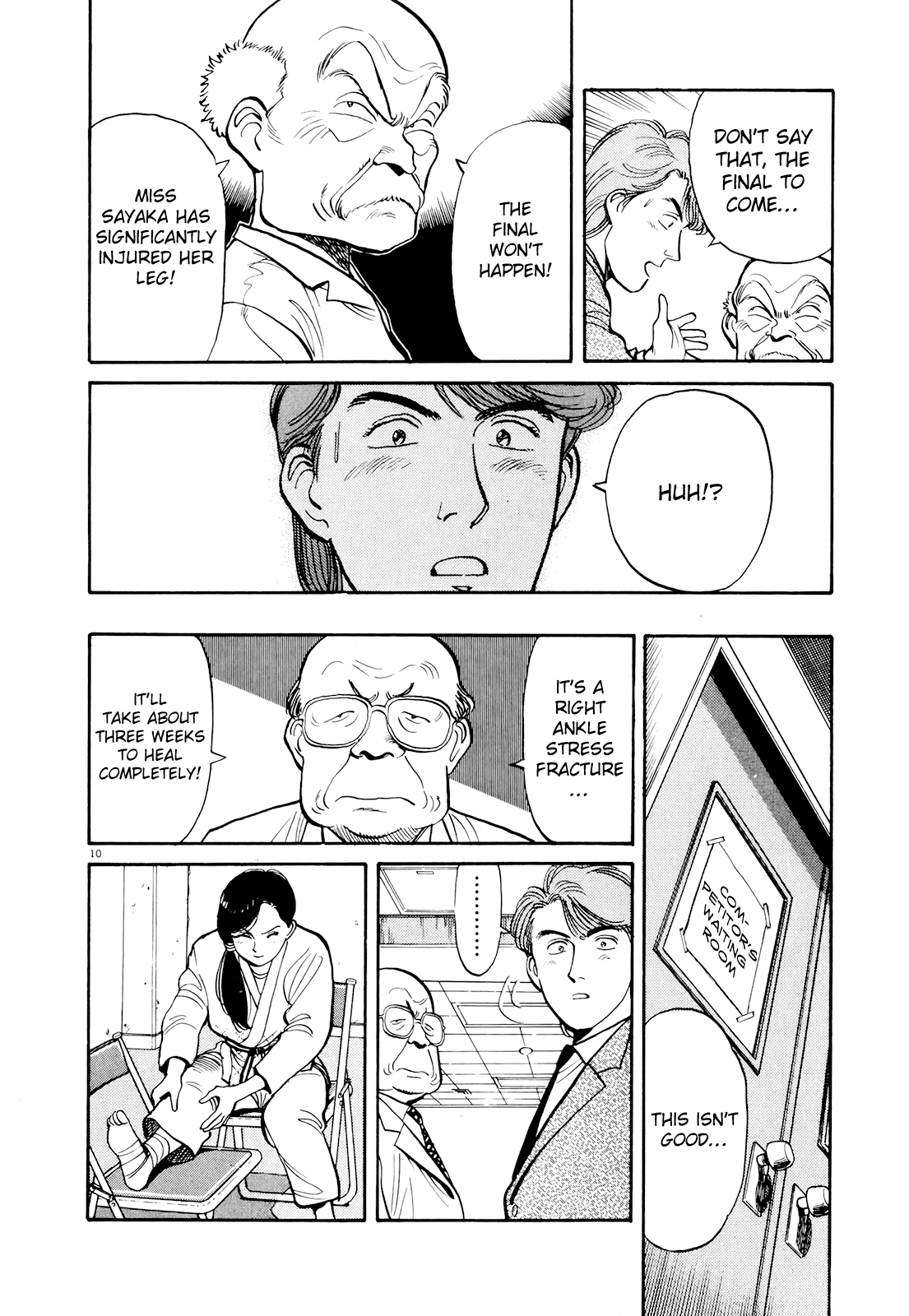 Yawara! Chapter 83.2 page 10 - Chapter 83 v2 : I Want to See It Again!