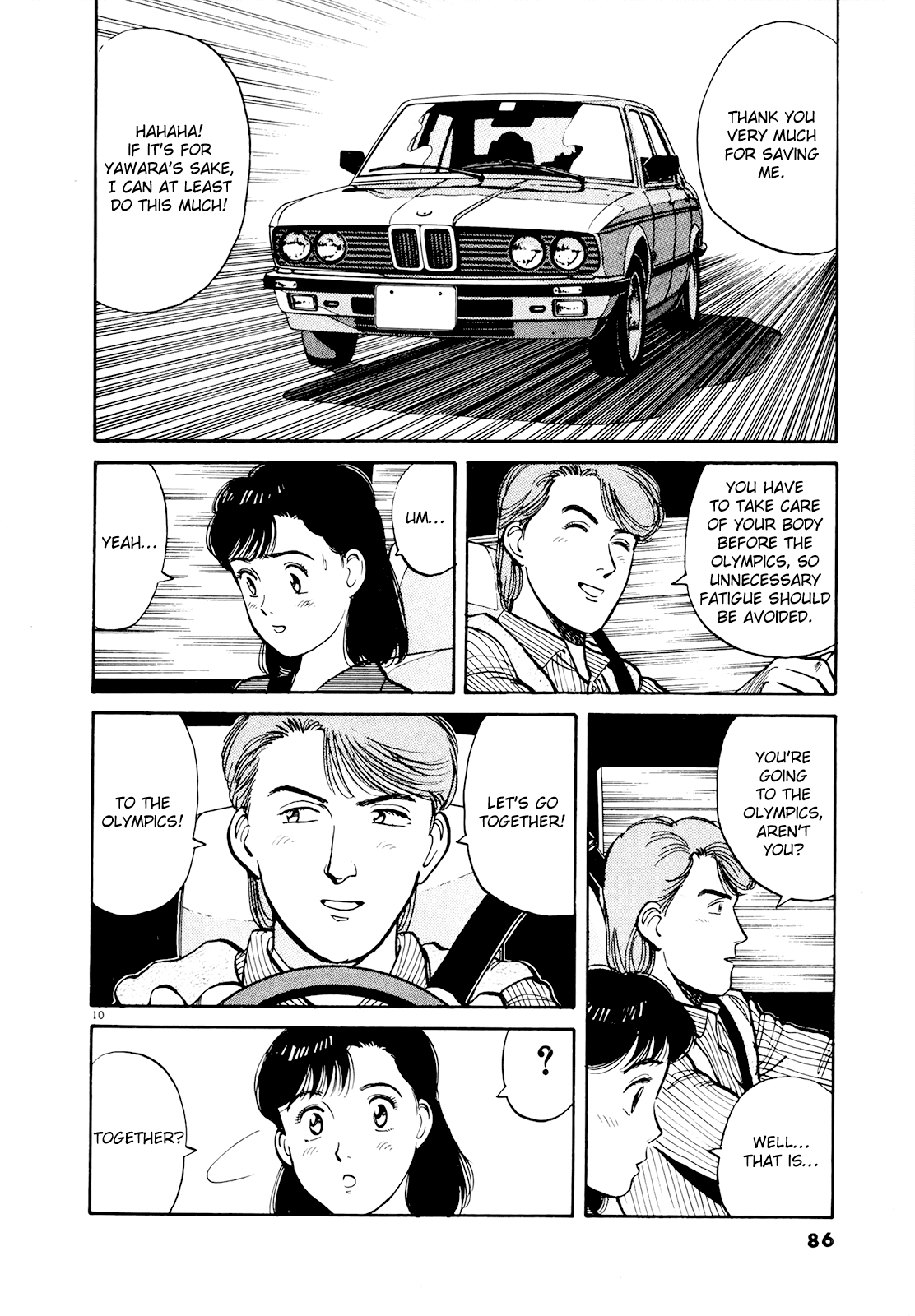 Yawara! Chapter 85.2 page 10 - Chapter 85 v2 : An Impressive Woman Has Finally Arrived!