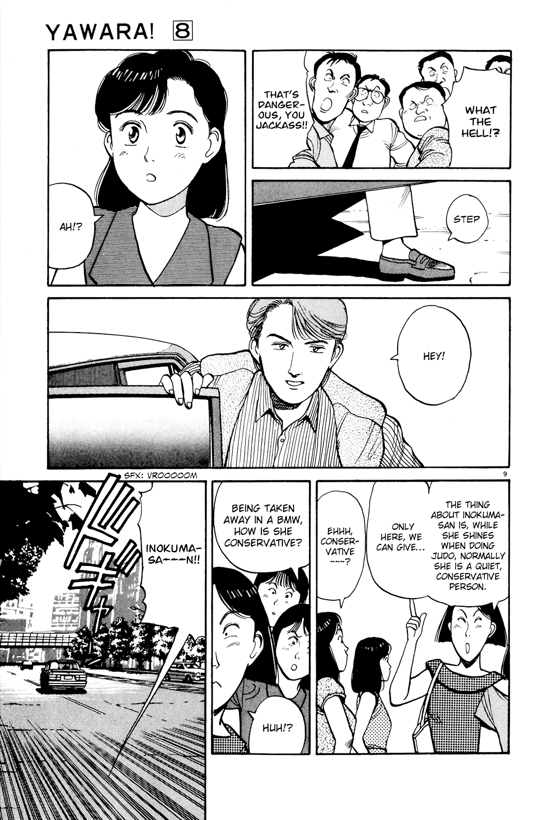 Yawara! Chapter 85.2 page 9 - Chapter 85 v2 : An Impressive Woman Has Finally Arrived!