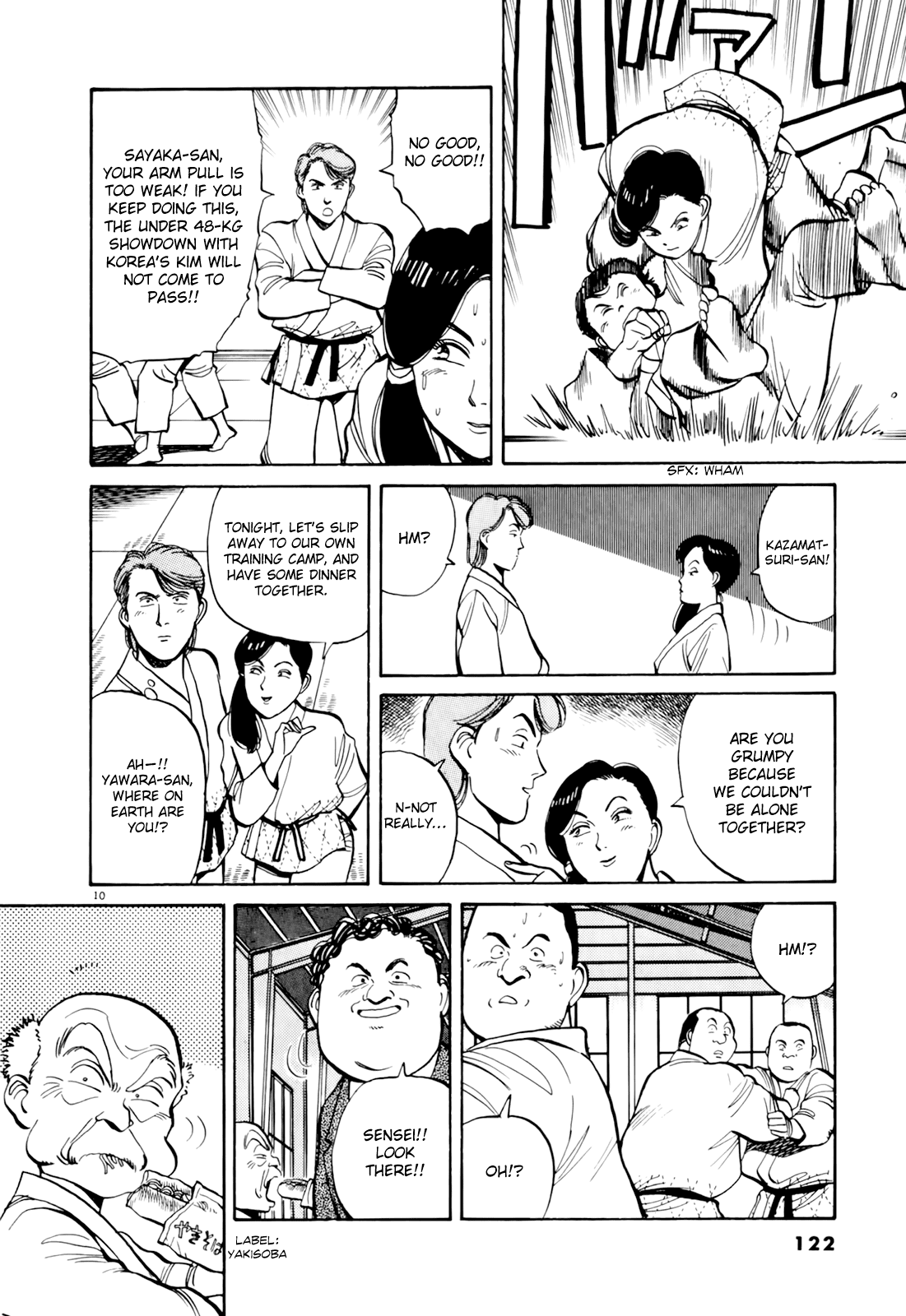 Yawara! Chapter 87.2 page 10 - Chapter 87 v2 : Training Camp Princess