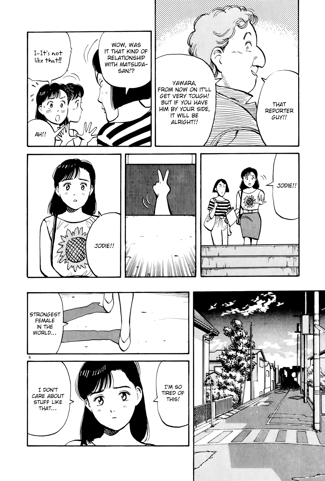 Yawara! Chapter 87.2 page 6 - Chapter 87 v2 : Training Camp Princess