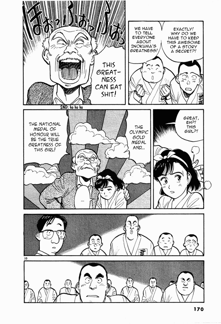Yawara! Chapter 9.2 page 10 - Chapter 9 v2 : Kazamatsuri in Love