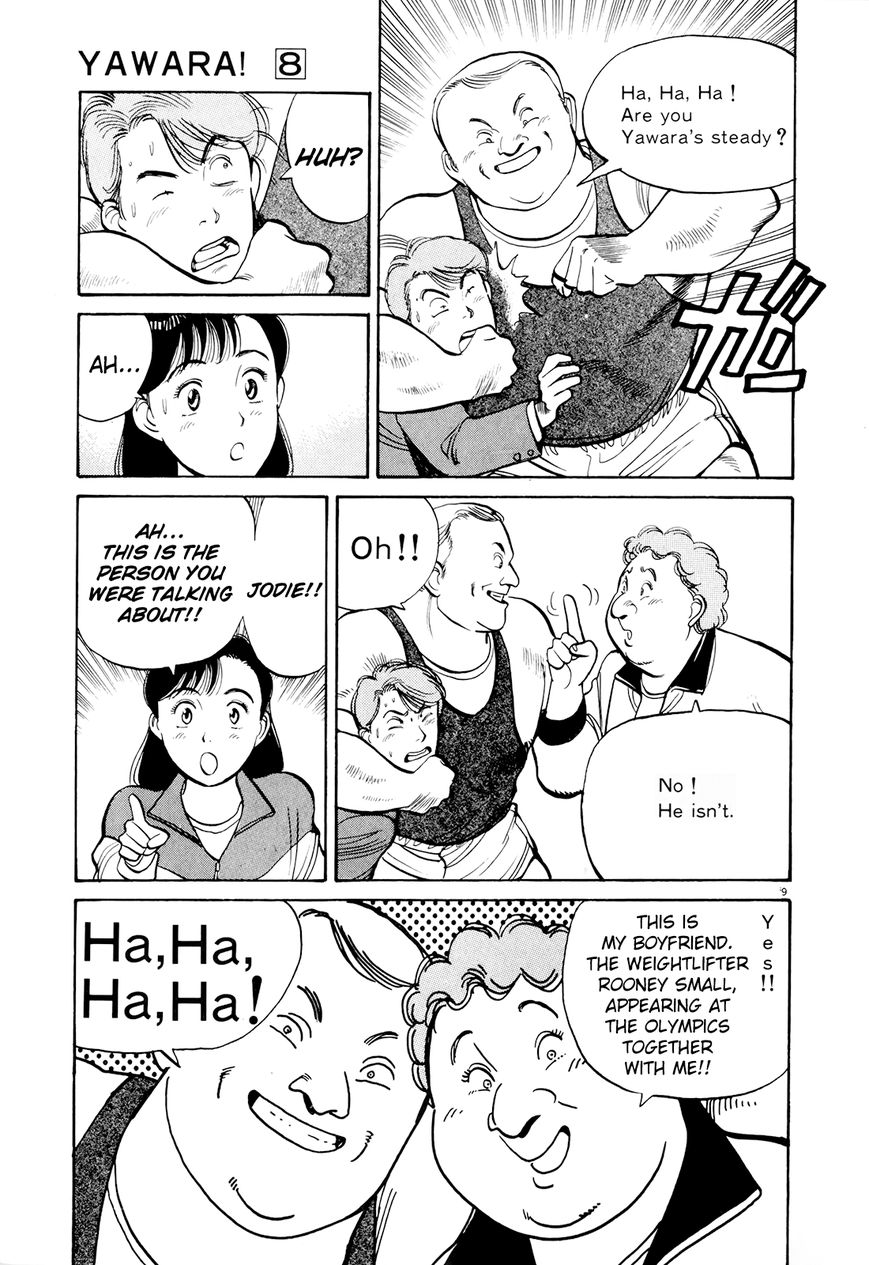 Yawara! Chapter 91 page 9 - Chapter 91 : Front lines of The Open Weight Class