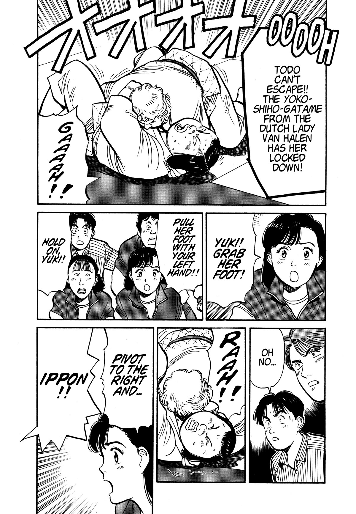 Yawara! Chapter 93 page 14 - Chapter 93: Sayaka's Promise