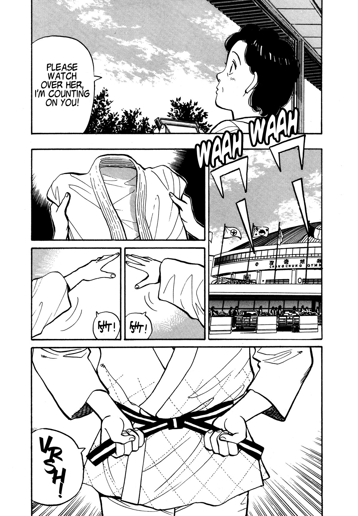 Yawara! Chapter 93 page 17 - Chapter 93: Sayaka's Promise