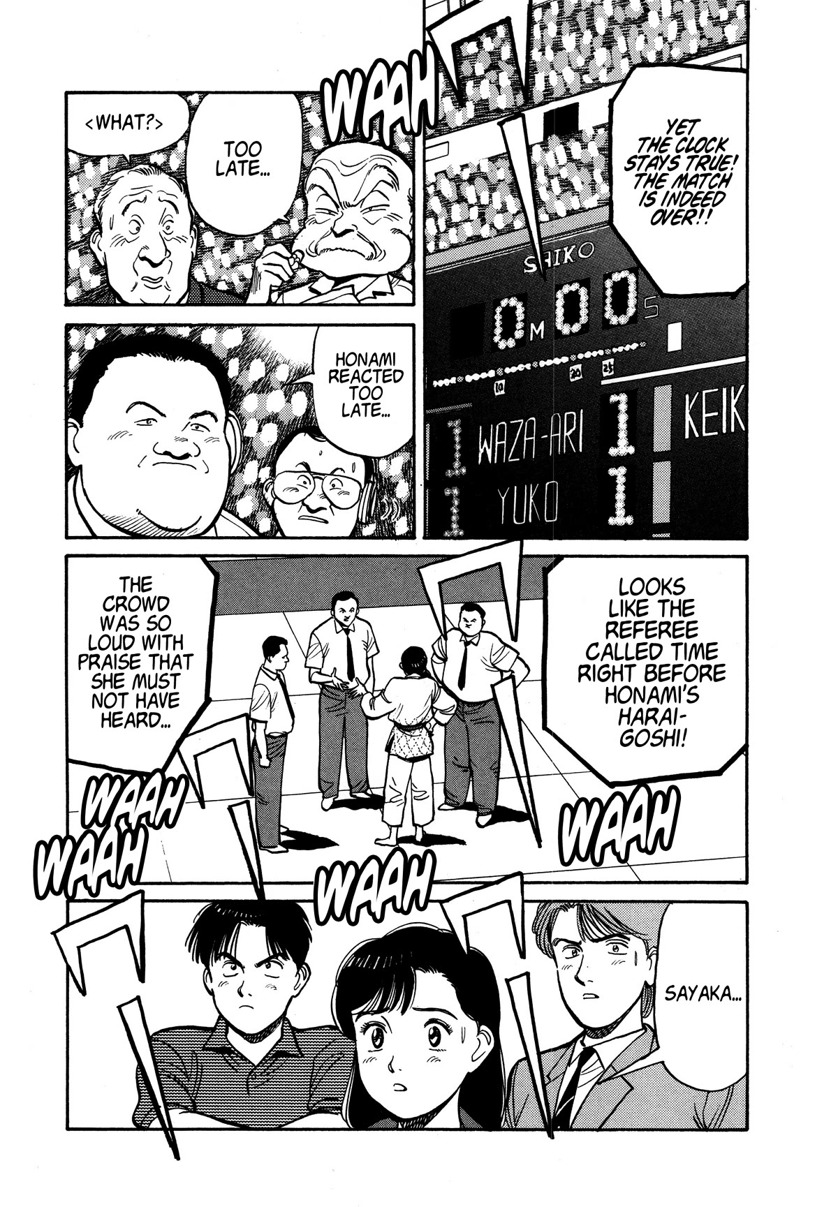 Yawara! Chapter 93 page 5 - Chapter 93: Sayaka's Promise