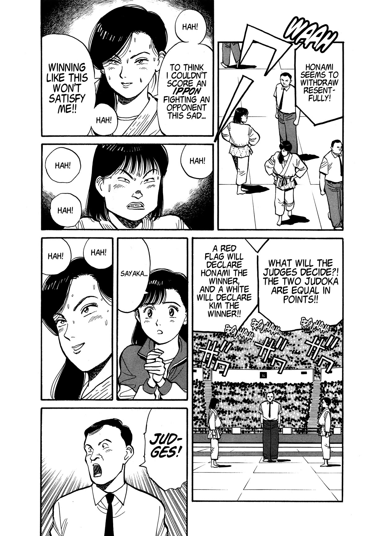 Yawara! Chapter 93 page 6 - Chapter 93: Sayaka's Promise