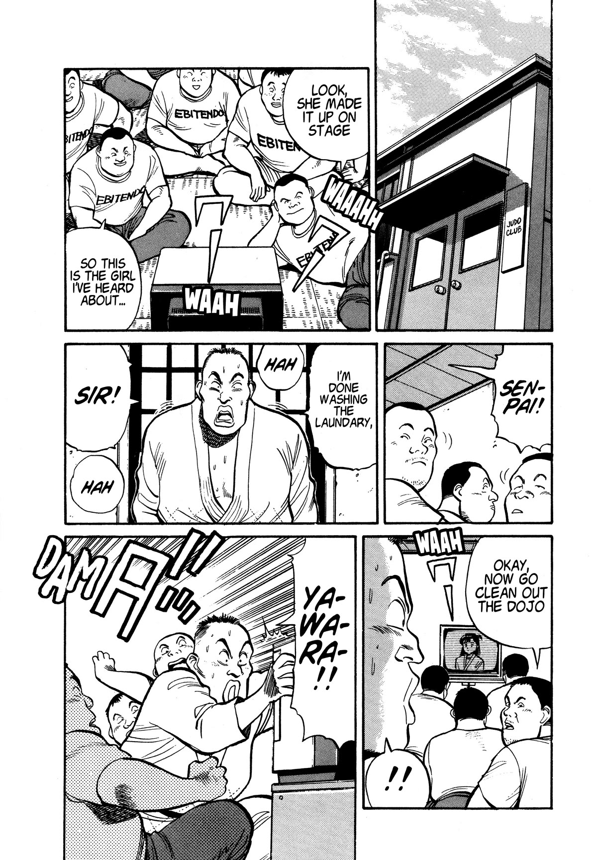Yawara! Chapter 94 page 10 - Chapter 94: Split Second Throw