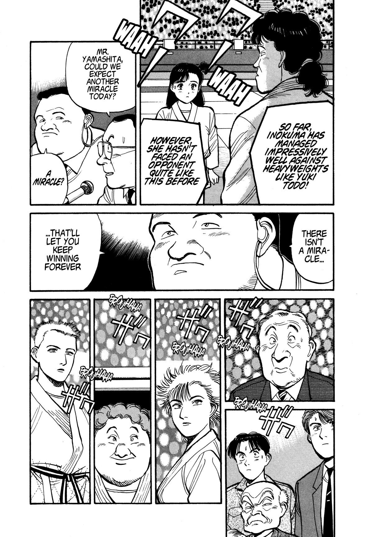 Yawara! Chapter 94 page 15 - Chapter 94: Split Second Throw