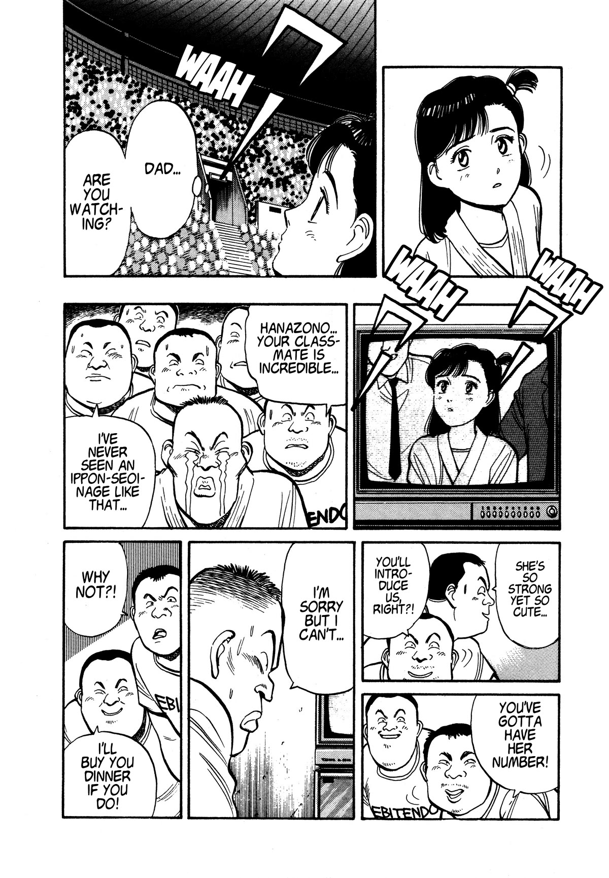 Yawara! Chapter 95 page 8 - Chapter 95: The Final Four Of Seoul