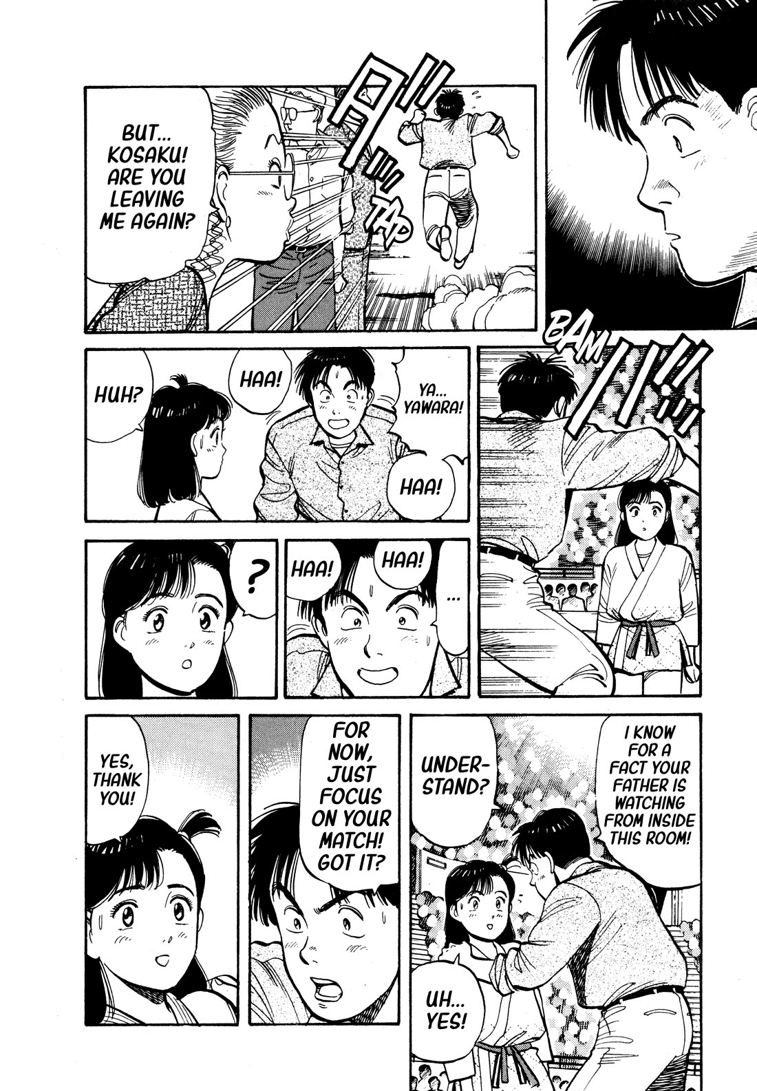 Yawara! Chapter 96 page 6 - Chapter 96: The Highly Awaited Semi-Finals