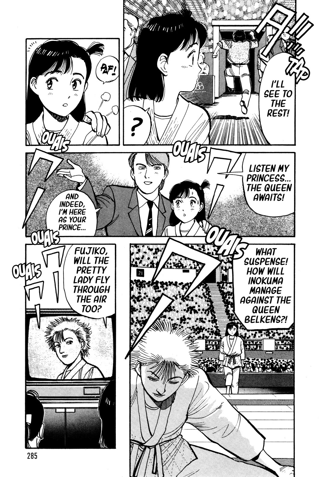 Yawara! Chapter 96 page 7 - Chapter 96: The Highly Awaited Semi-Finals