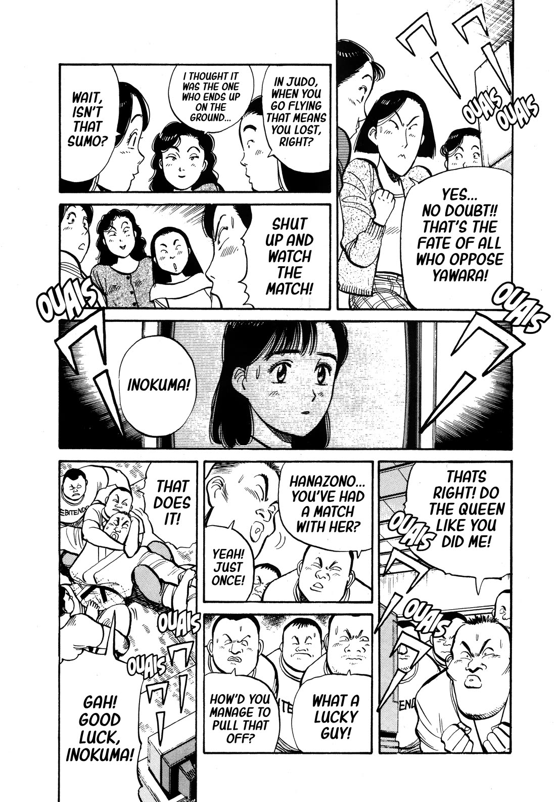 Yawara! Chapter 96 page 8 - Chapter 96: The Highly Awaited Semi-Finals
