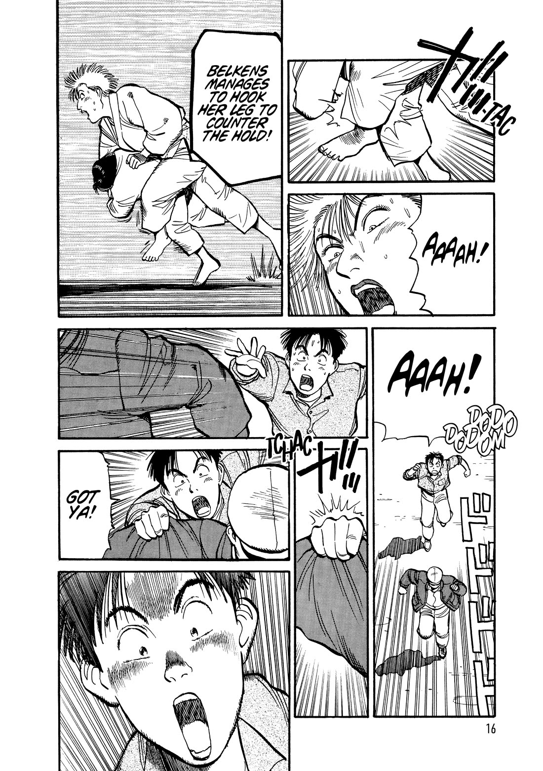 Yawara! Chapter 97 page 16 - Chapter 97: Kojiro, the father