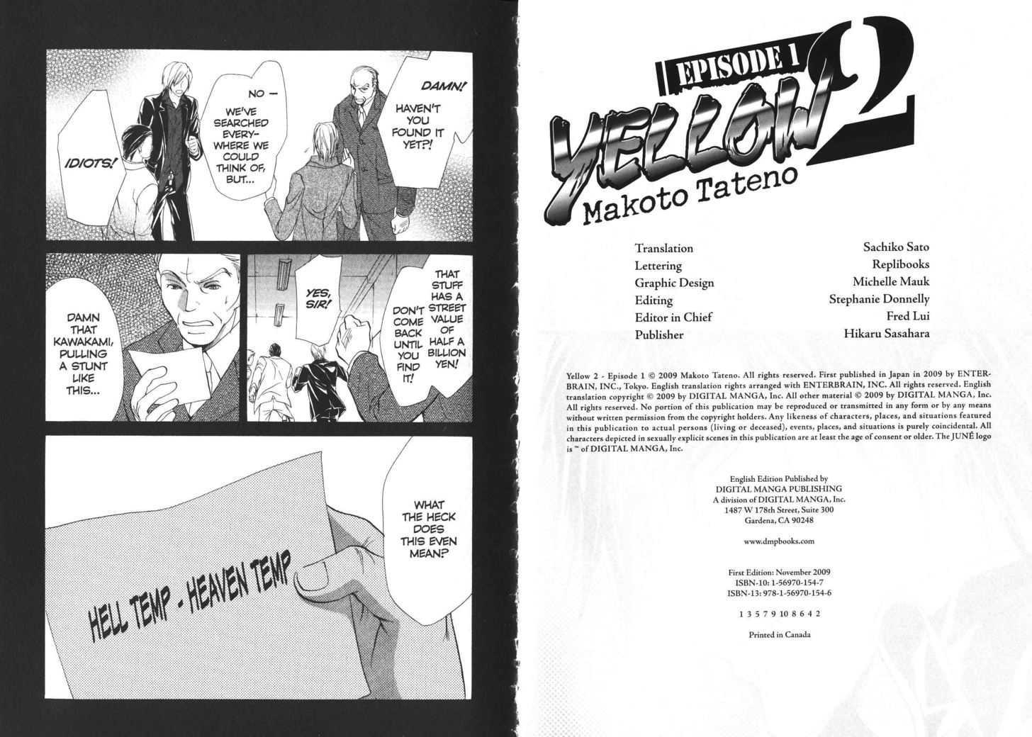 Yellow 2 Chapter 1 page 2 - Chapter 1