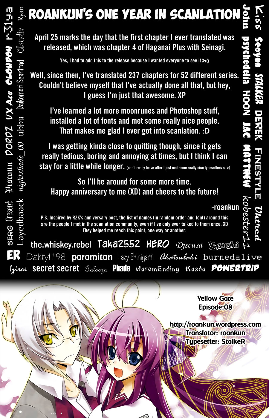 Yellow Gate! Chapter 8.2 page 28 - Chapter 8 v2 : Episode:08