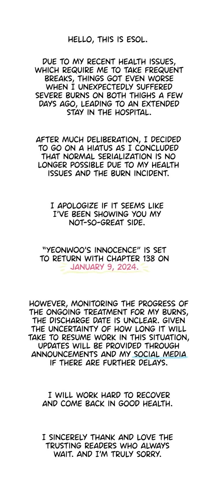 Yeonwoo's Innocence Chapter 137 page 46 - Chapter 137