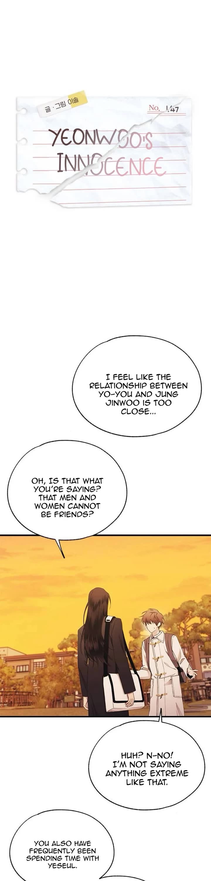 Yeonwoo's Innocence Chapter 147 page 1 - Chapter 147