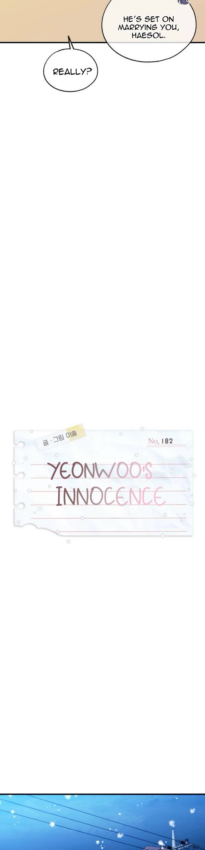 Yeonwoo's Innocence Chapter 182 page 15 - Chapter 182