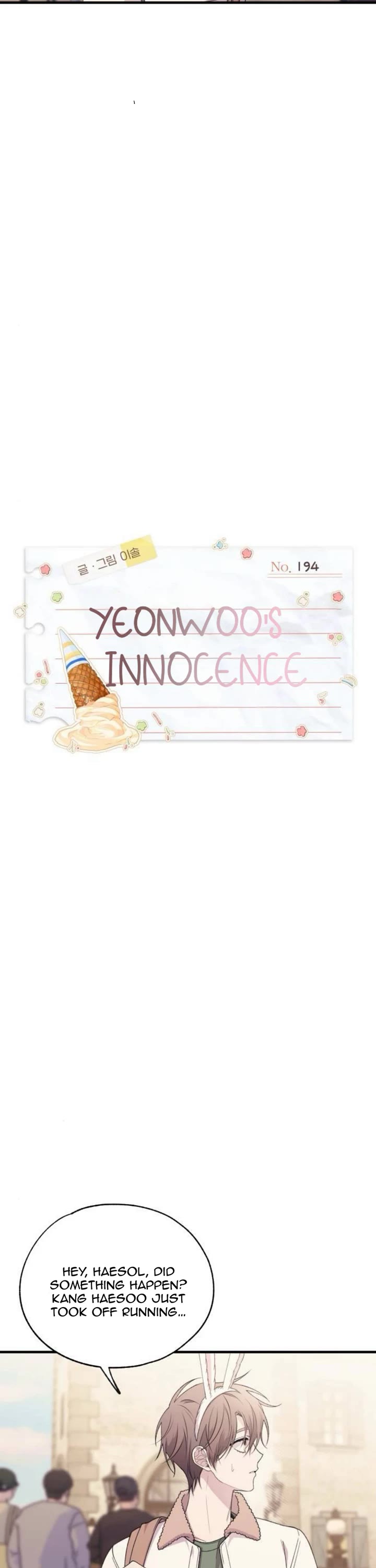 Yeonwoo's Innocence Chapter 194 page 2 - Chapter 194