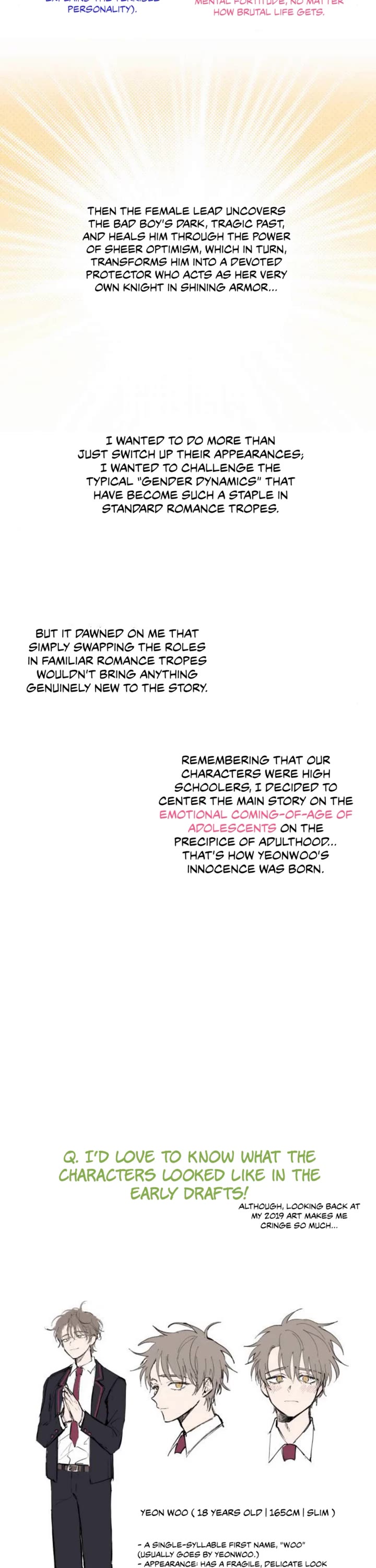 Yeonwoo's Innocence Chapter 225.5 page 3 - Chapter 225.5: Afterword [END]