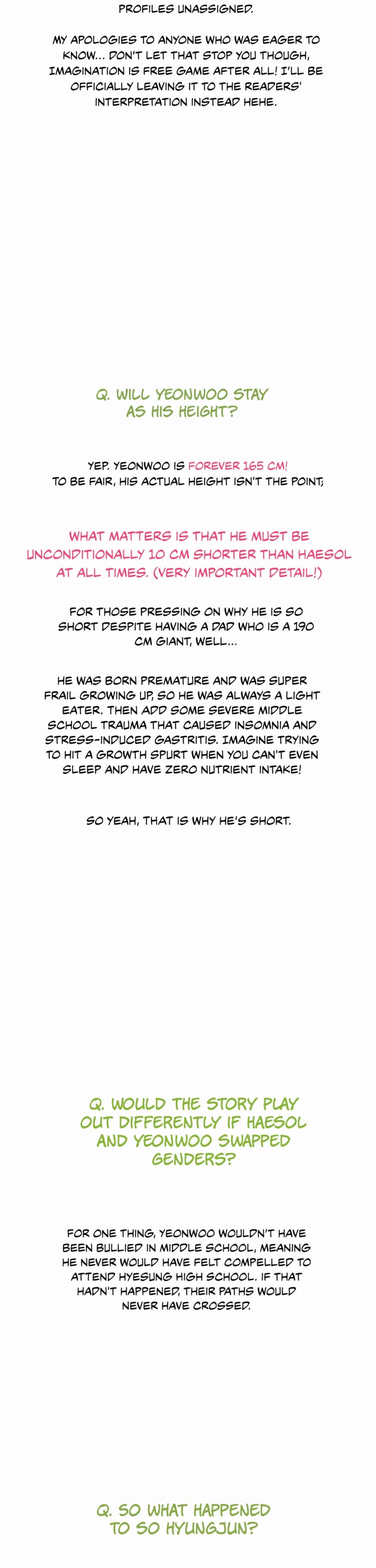 Yeonwoo's Innocence Chapter 225.5 page 6 - Chapter 225.5: Afterword [END]