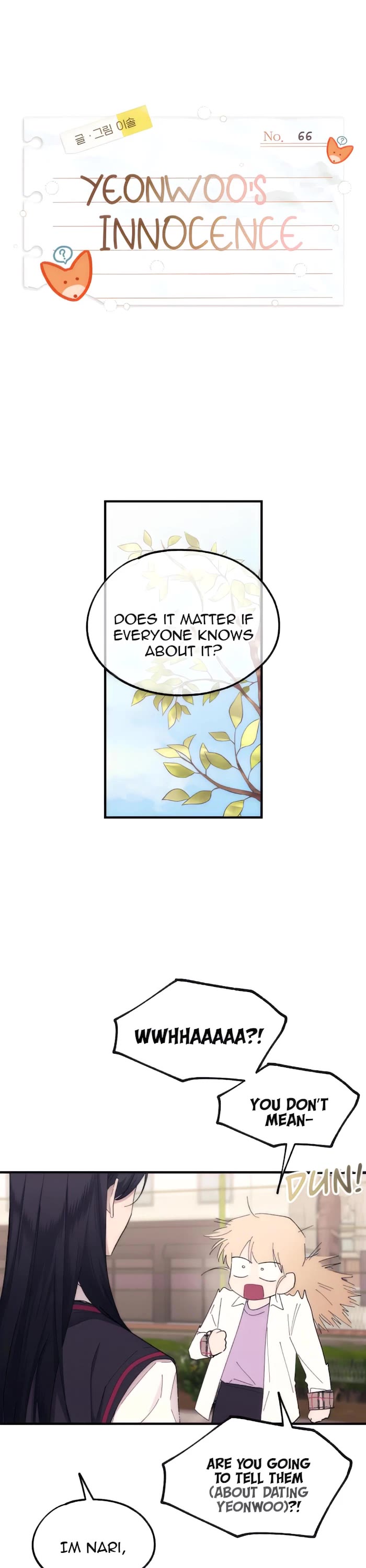 Yeonwoo's Innocence Chapter 66 page 1 - Chapter 66