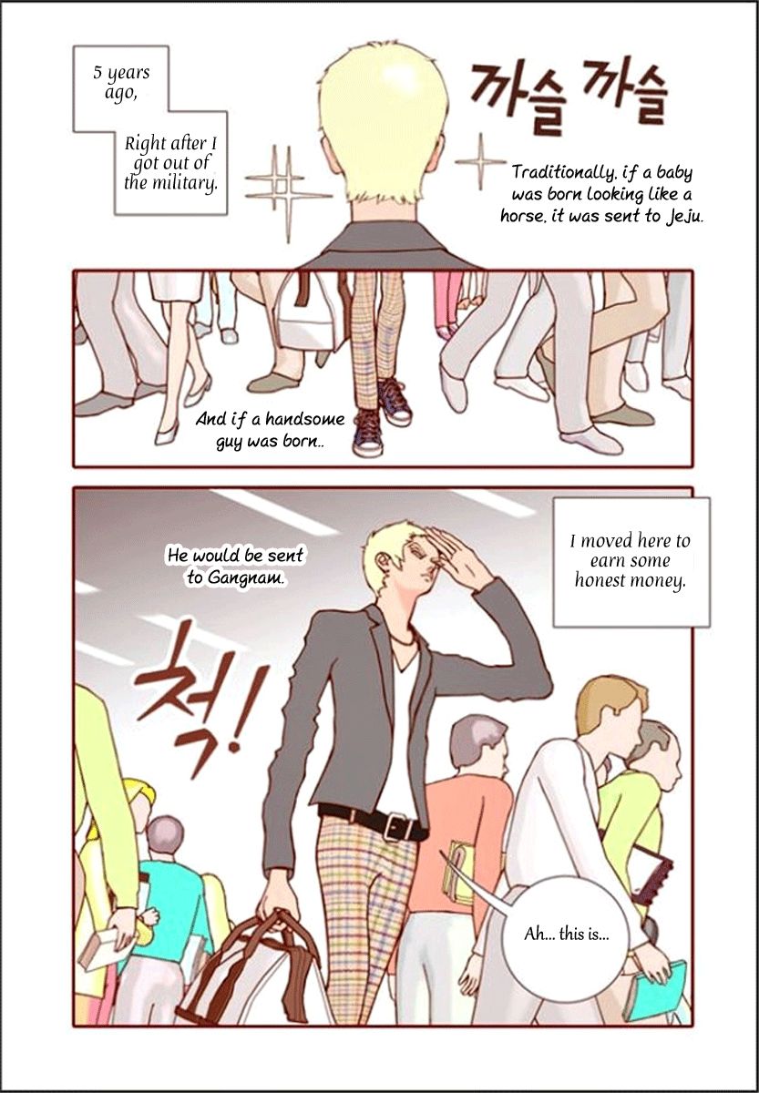 Yeppeun Namja Chapter 8 page 12 - Chapter 8 : Why Do I Always See You?