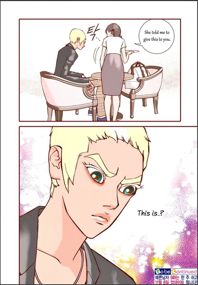 Yeppeun Namja Chapter 8 page 23 - Chapter 8 : Why Do I Always See You?