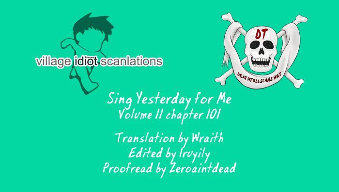 Yesterday o Utatte Chapter 101 page 1 - Chapter 101 : Scene 1