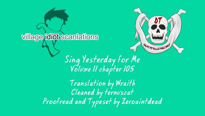 Yesterday o Utatte Chapter 105 page 1 - Chapter 105 : Scene 5