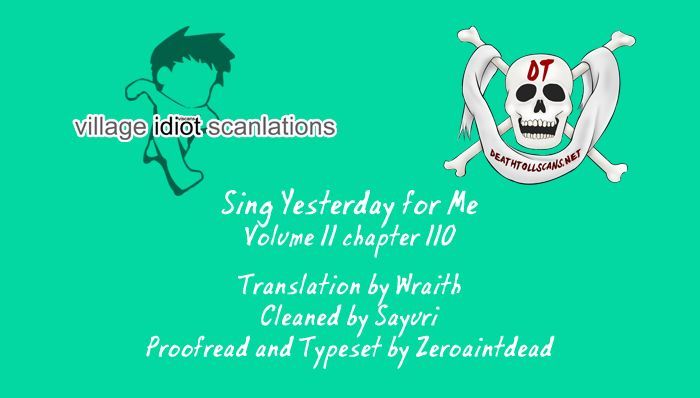 Yesterday o Utatte Chapter 110 page 1 - Chapter 110 : Scene 10