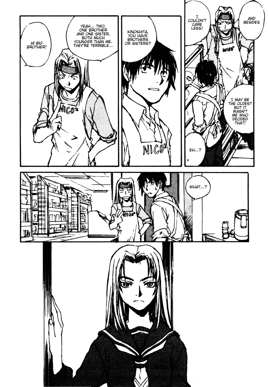 Yesterday o Utatte Chapter 21 page 7 - Chapter 21 : The High School Students and an Undecided: Scene 1