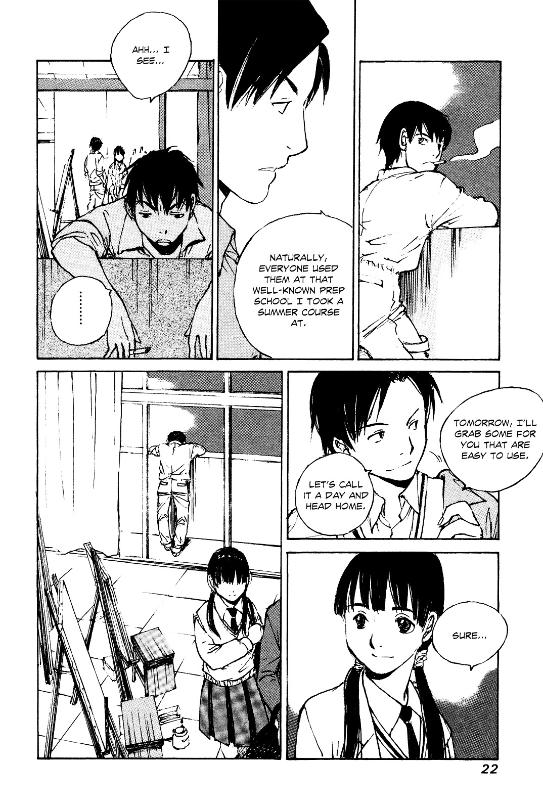 Yesterday o Utatte Chapter 41 page 24 - Chapter 41 : Hurdles of Youth: Scene 1
