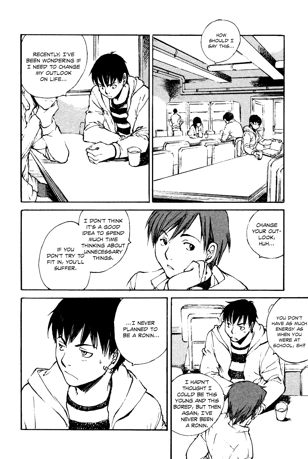 Yesterday o Utatte Chapter 41 page 8 - Chapter 41 : Hurdles of Youth: Scene 1
