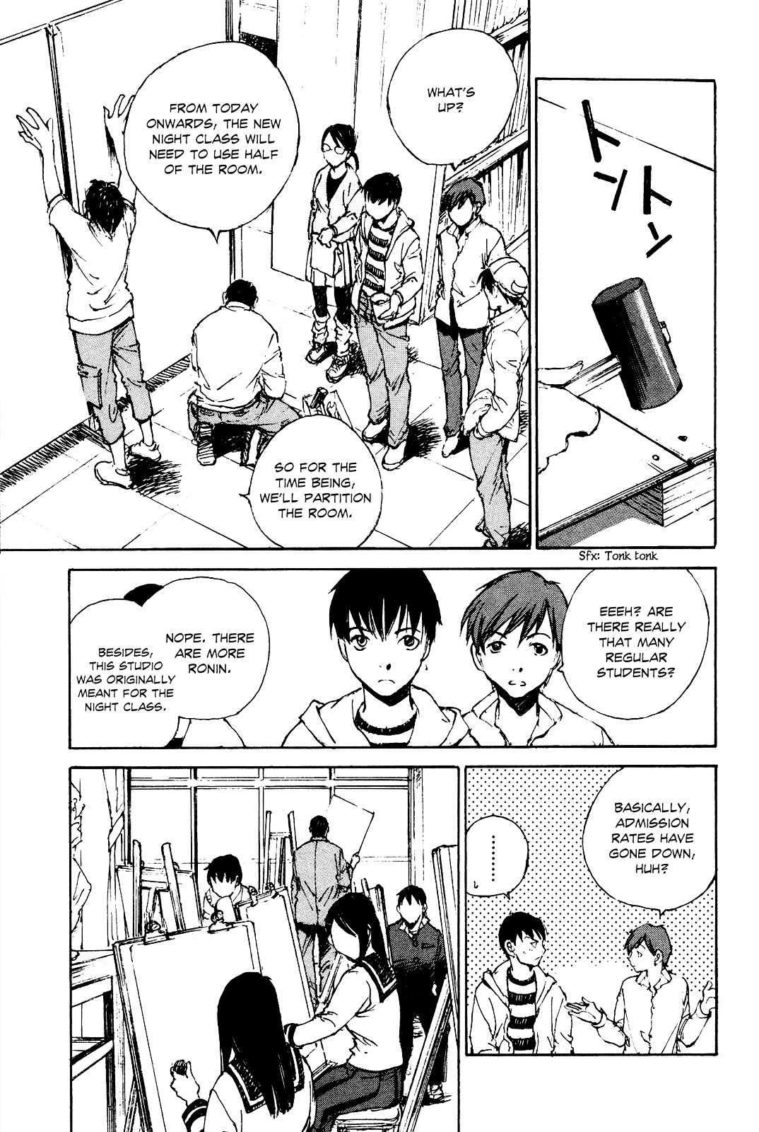 Yesterday o Utatte Chapter 41 page 9 - Chapter 41 : Hurdles of Youth: Scene 1