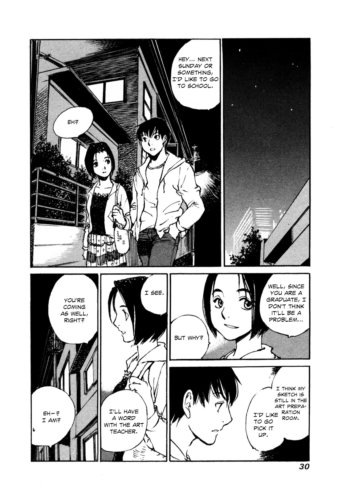 Yesterday o Utatte Chapter 42 page 8 - Chapter 42 : Hurdles of Youth: Scene 2
