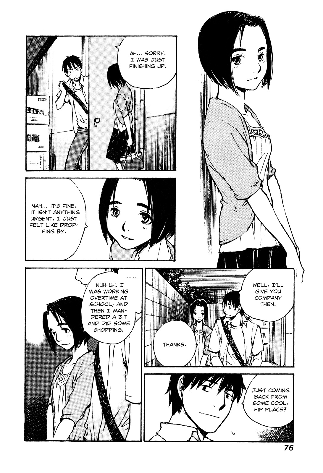 Yesterday o Utatte Chapter 44 page 13 - Chapter 44 : Hurdles of Youth: Scene 4