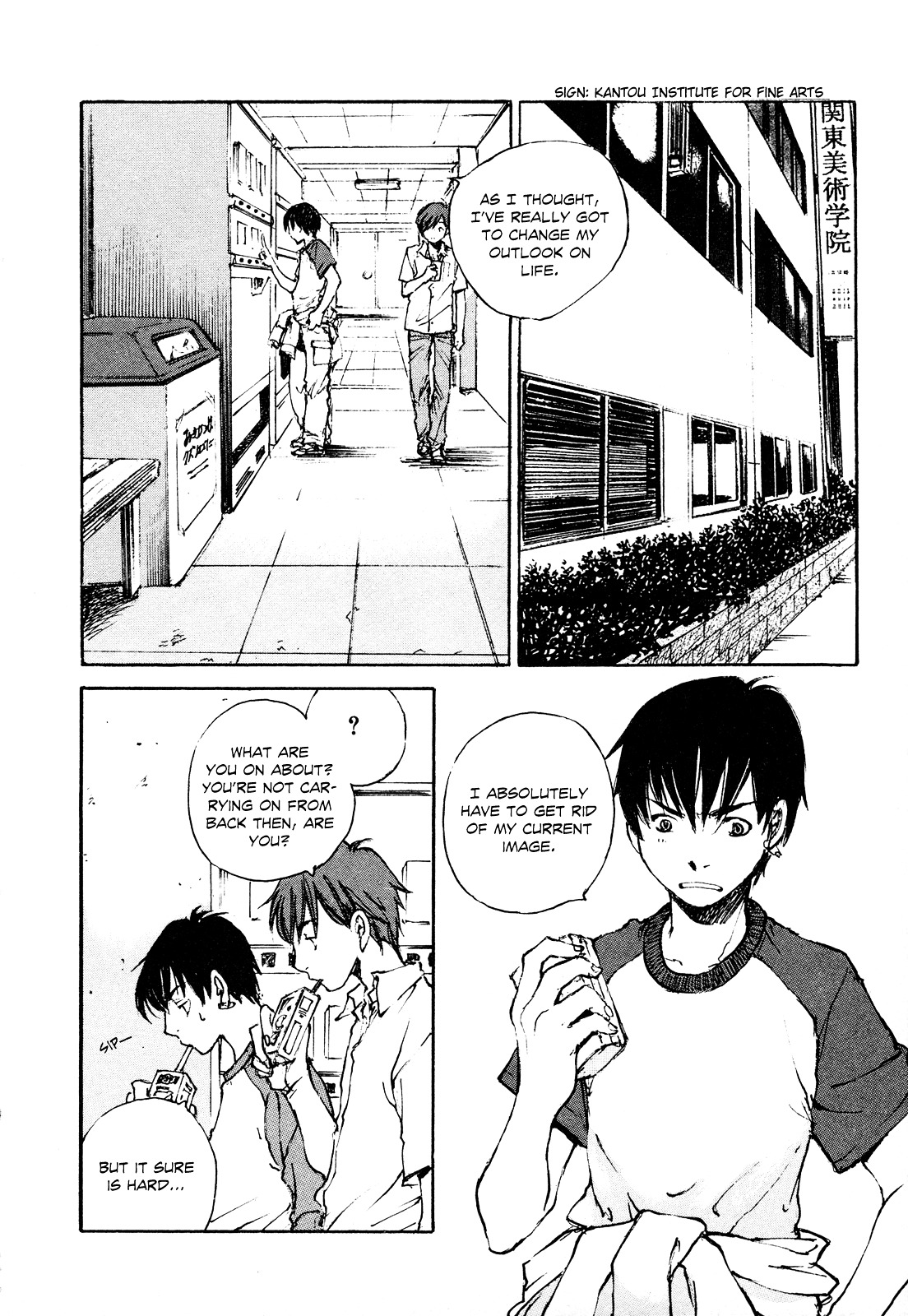 Yesterday o Utatte Chapter 44 page 3 - Chapter 44 : Hurdles of Youth: Scene 4