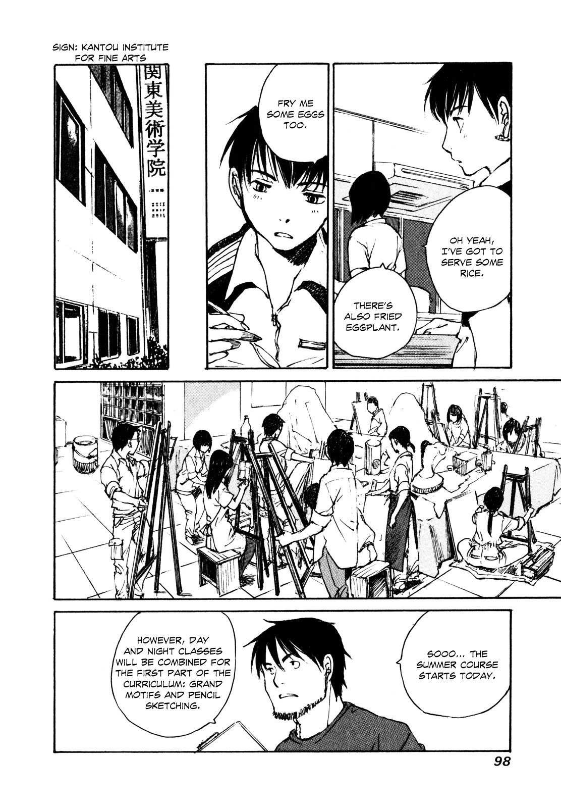 Yesterday o Utatte Chapter 45 page 15 - Chapter 45 : Hurdles of Youth: Scene 5