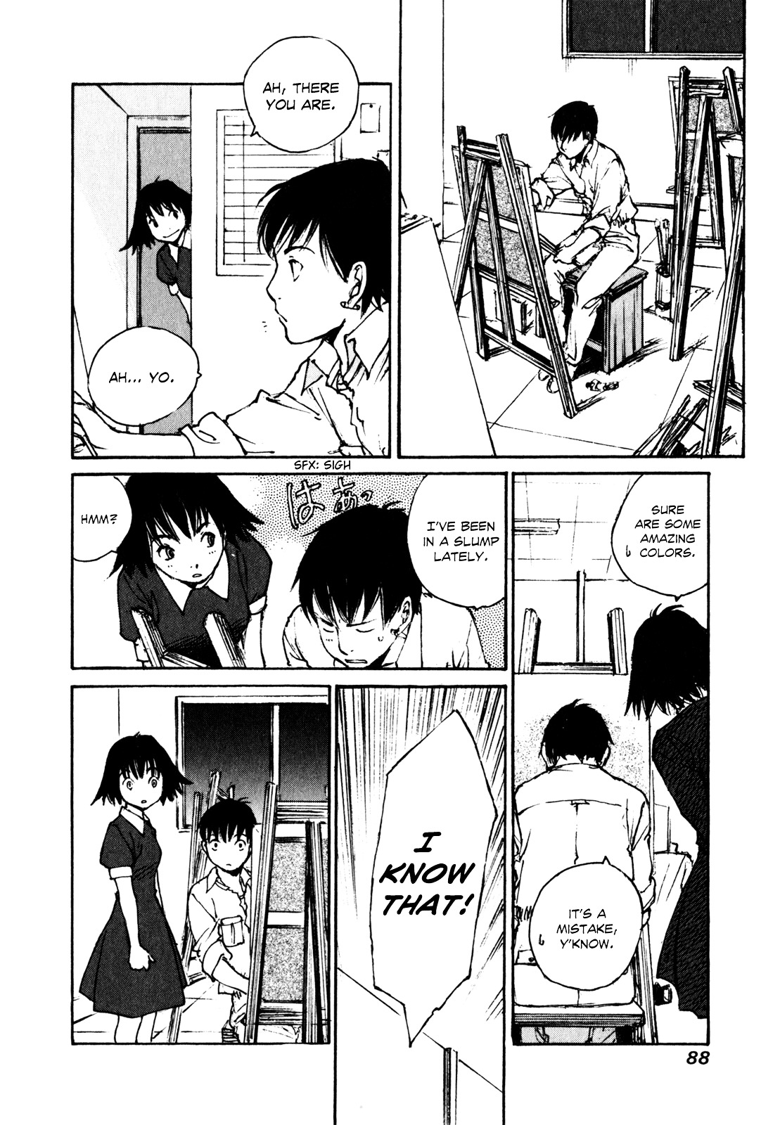 Yesterday o Utatte Chapter 45 page 5 - Chapter 45 : Hurdles of Youth: Scene 5