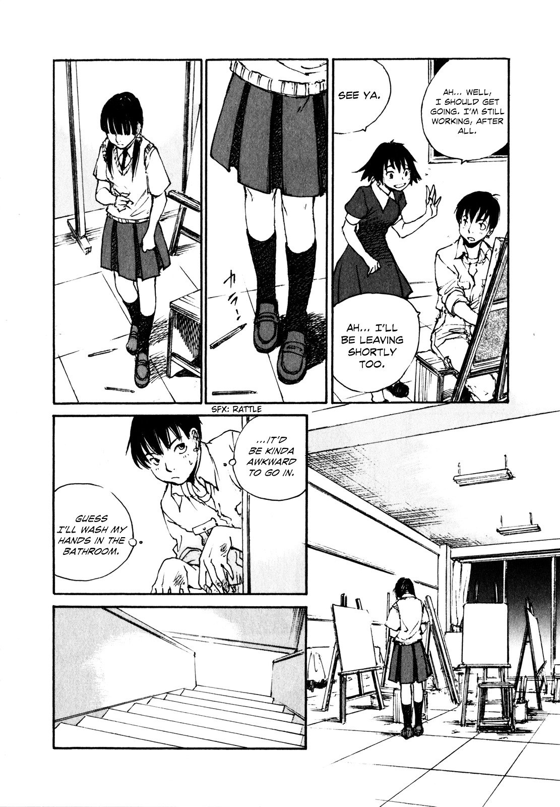 Yesterday o Utatte Chapter 45 page 7 - Chapter 45 : Hurdles of Youth: Scene 5