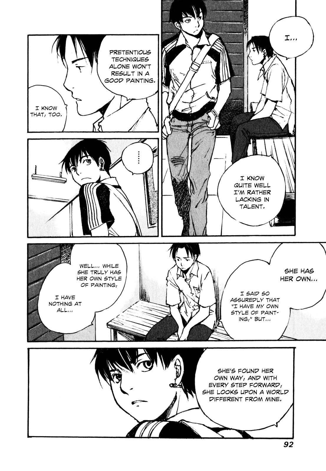 Yesterday o Utatte Chapter 45 page 9 - Chapter 45 : Hurdles of Youth: Scene 5