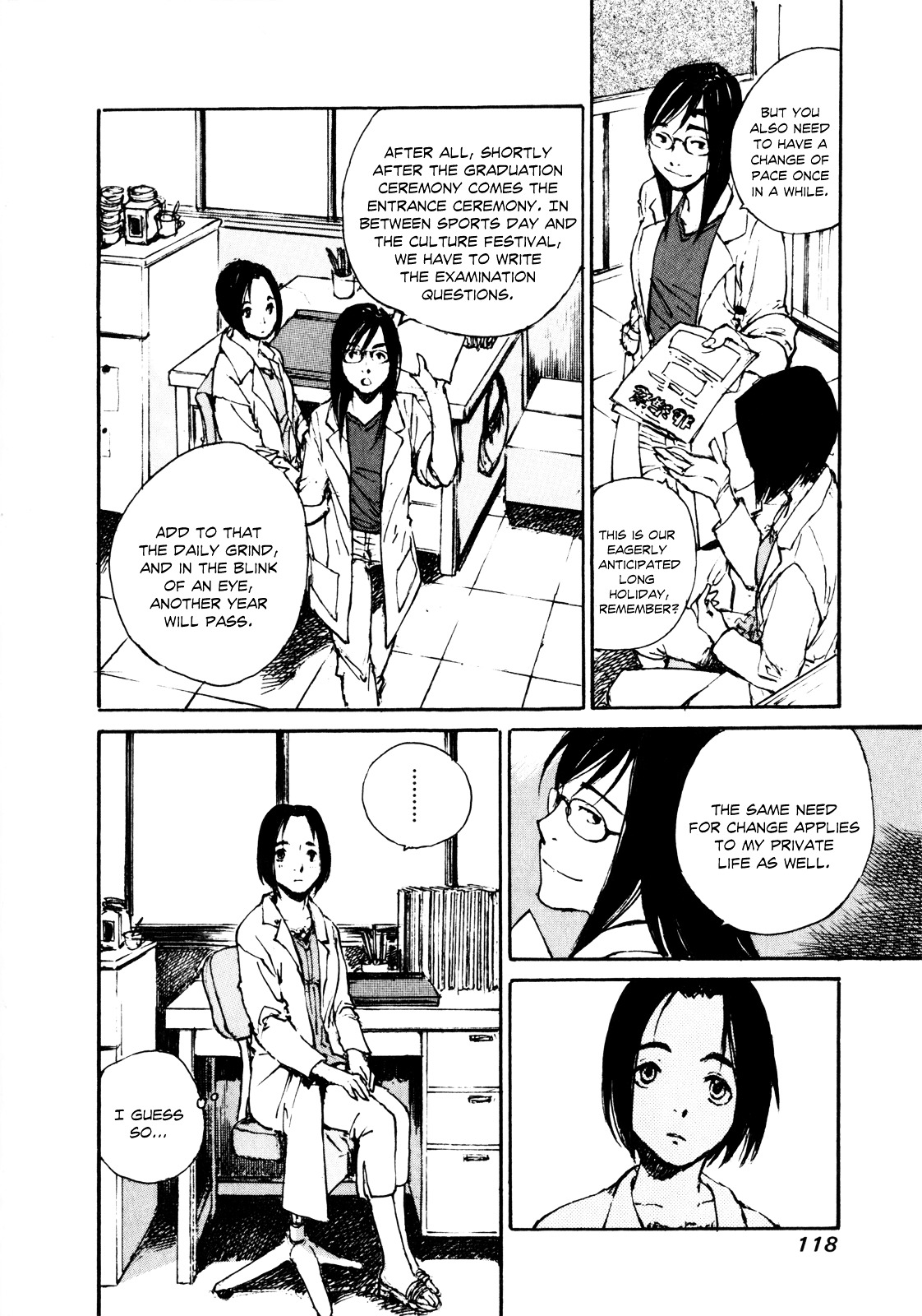 Yesterday o Utatte Chapter 46 page 14 - Chapter 46 : Premonitions of Love 1