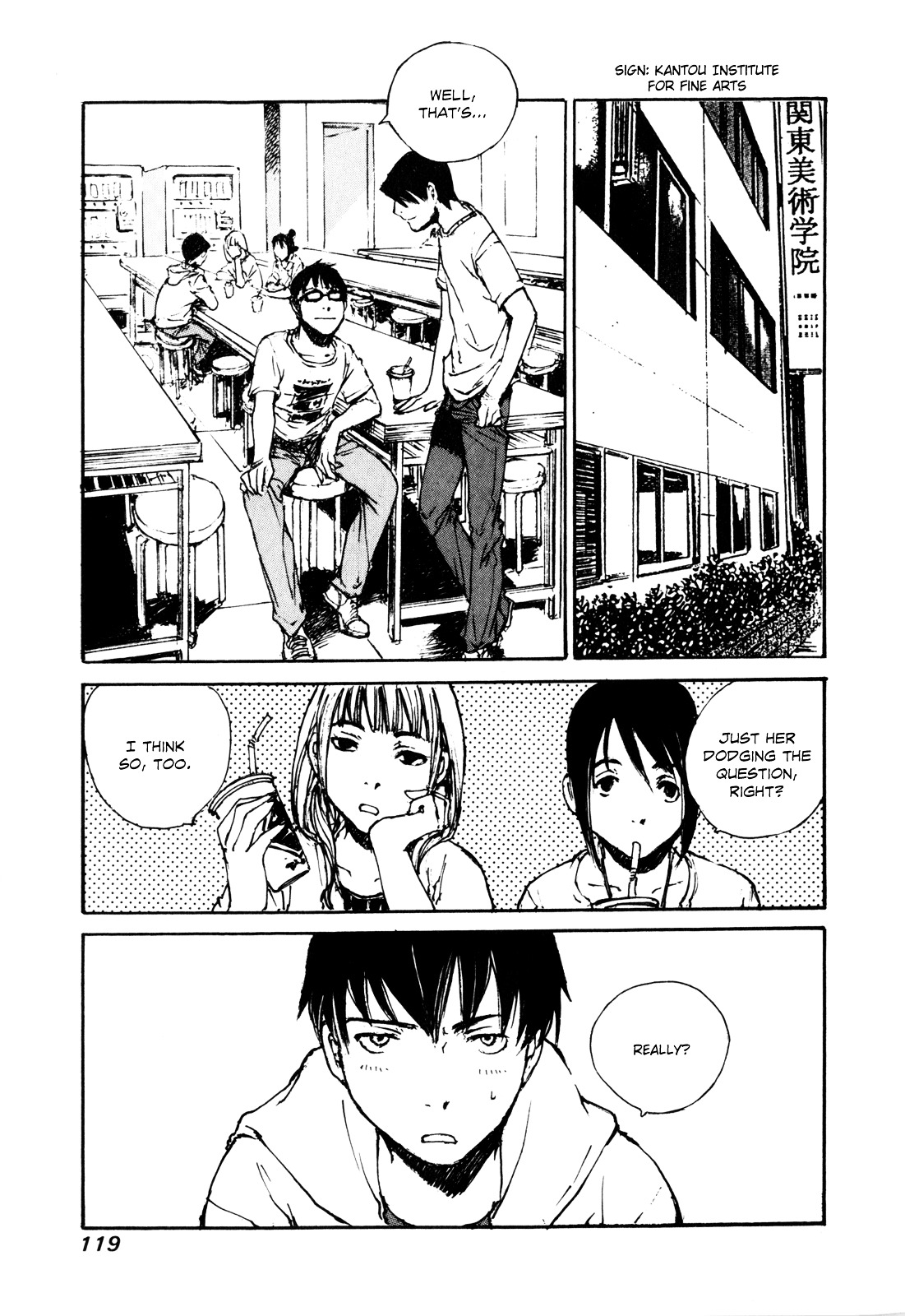 Yesterday o Utatte Chapter 46 page 15 - Chapter 46 : Premonitions of Love 1
