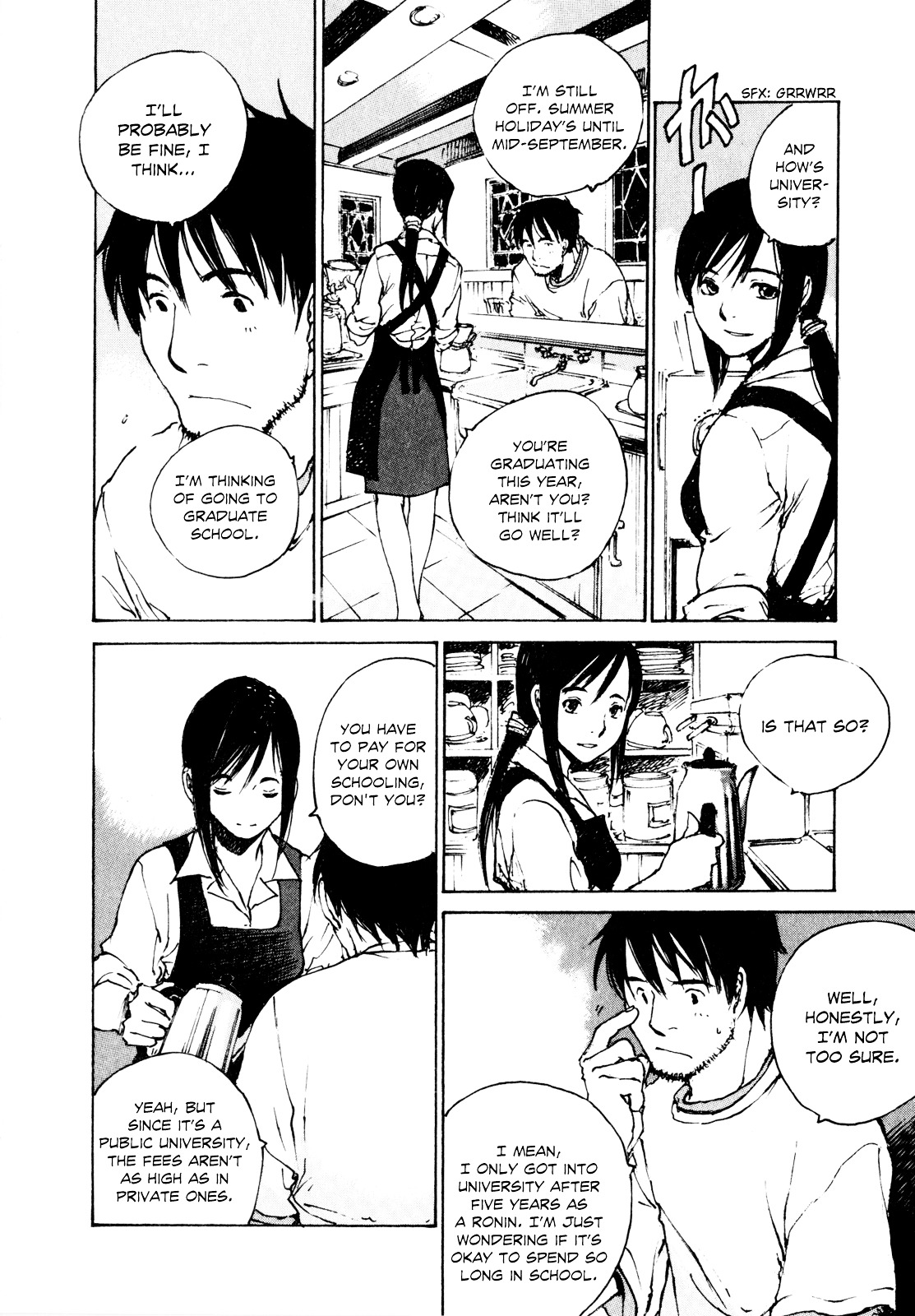 Yesterday o Utatte Chapter 47 page 7 - Chapter 47 : Premonitions of Love 2