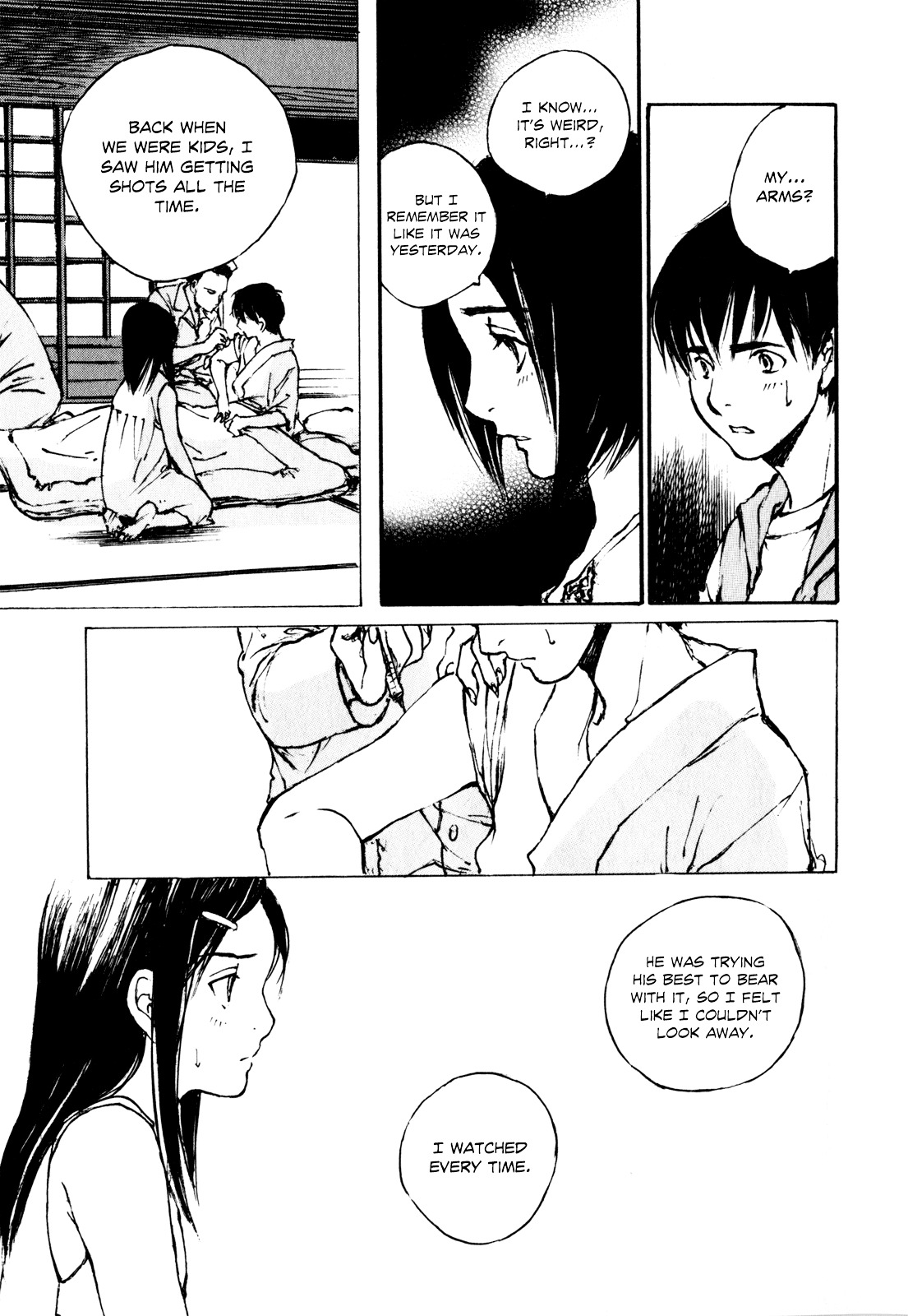 Yesterday o Utatte Chapter 48 page 13 - Chapter 48 : Premonitions of Love: Scene 3