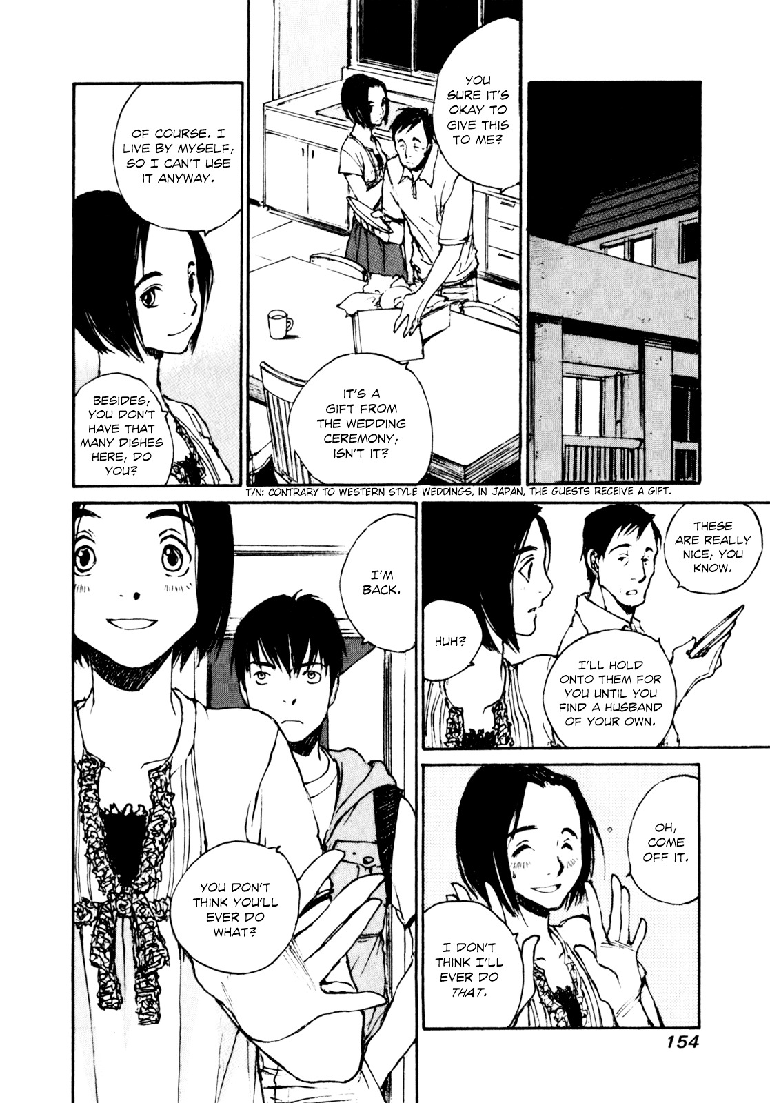 Yesterday o Utatte Chapter 48 page 8 - Chapter 48 : Premonitions of Love: Scene 3