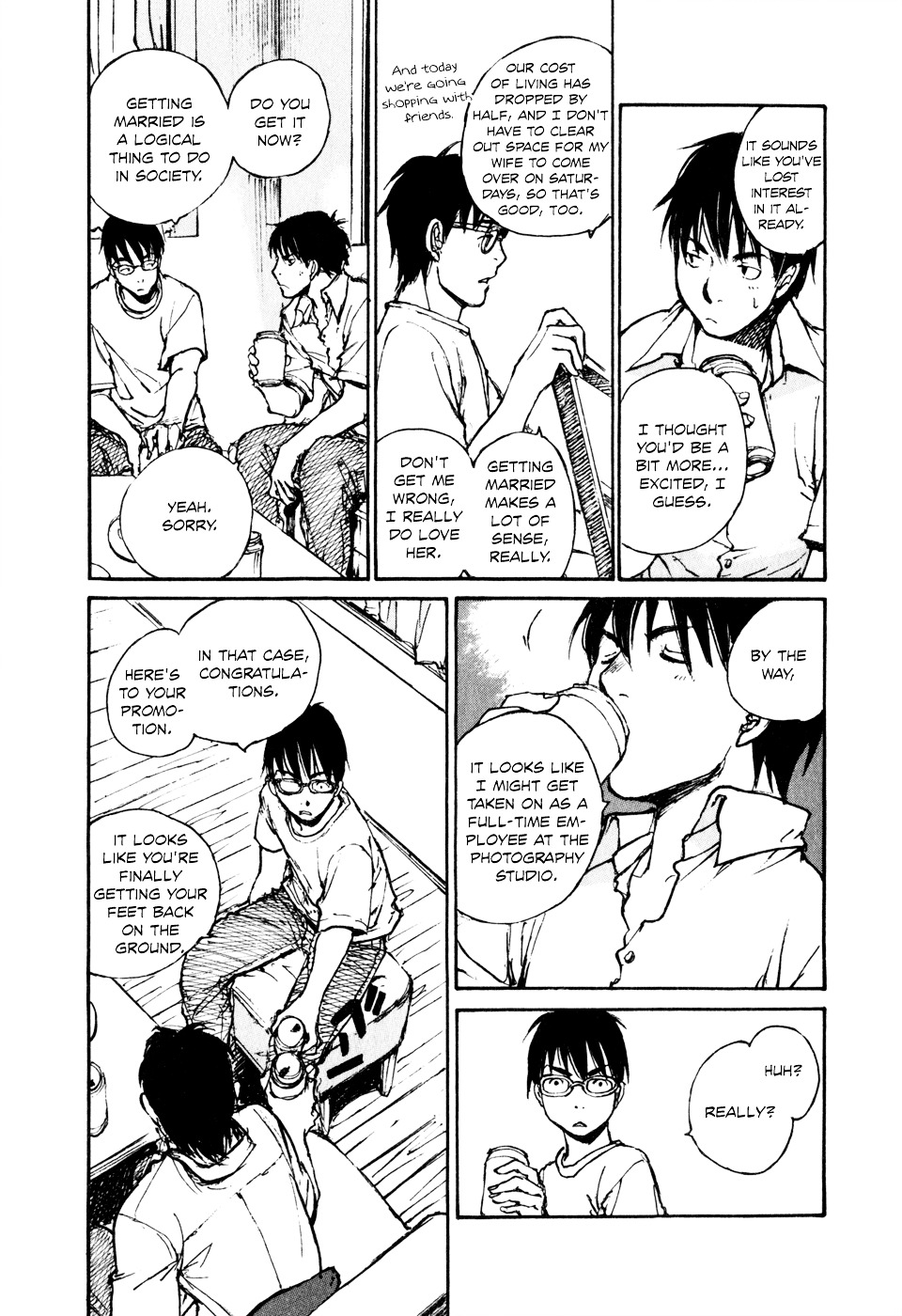 Yesterday o Utatte Chapter 50 page 11 - Chapter 50 : Premonitions of Love: Scene 5
